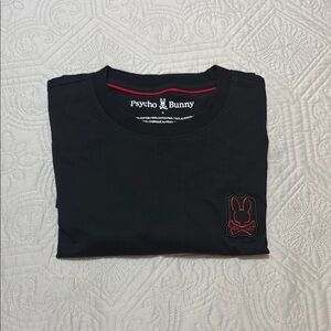 Psycho Bunny Men's Black T-Shirt